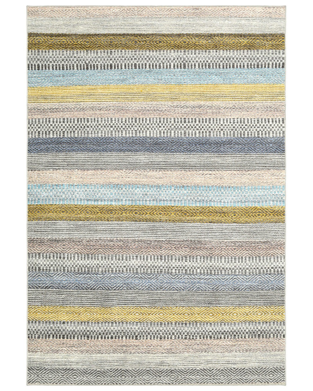 Montis Halı Risum 78009 Mavi Dokuma Taban Modern Halı