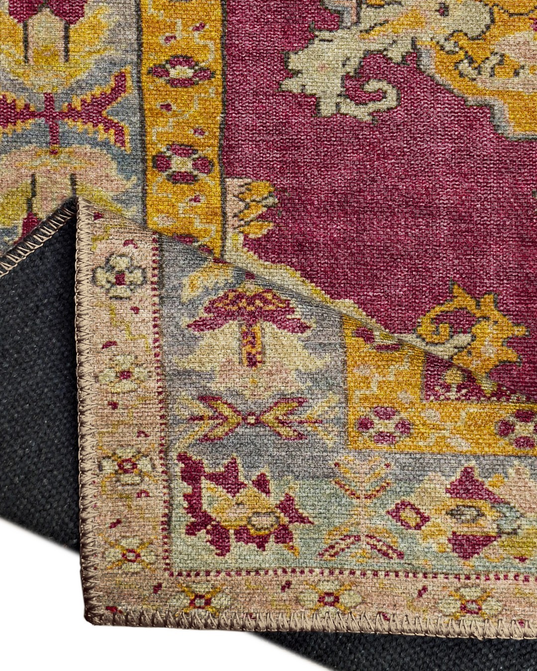 Montis Halı Patriam 38028 Bordo Dokuma Taban Etnik Halı