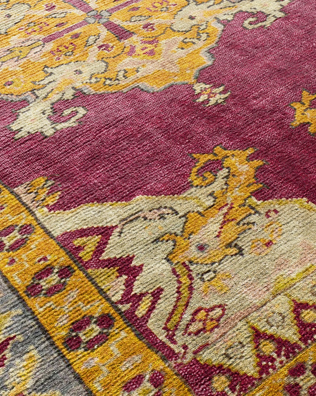 Montis Halı Patriam 38028 Bordo Dokuma Taban Etnik Halı
