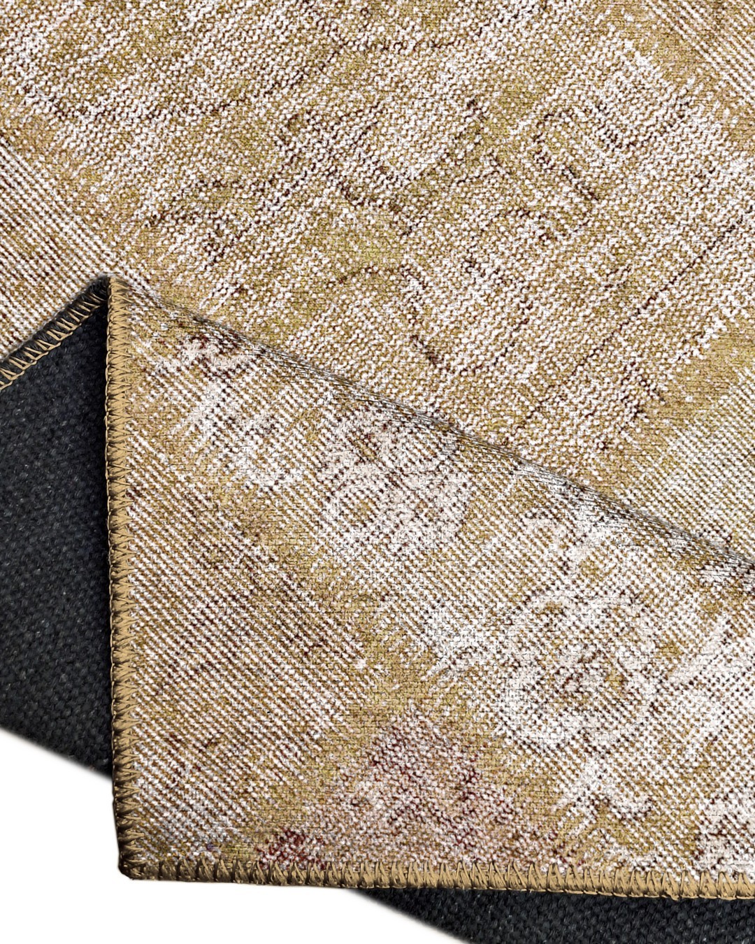 Montis Halı Mensis 27013 Bej Dokuma Taban Patchwork Halı