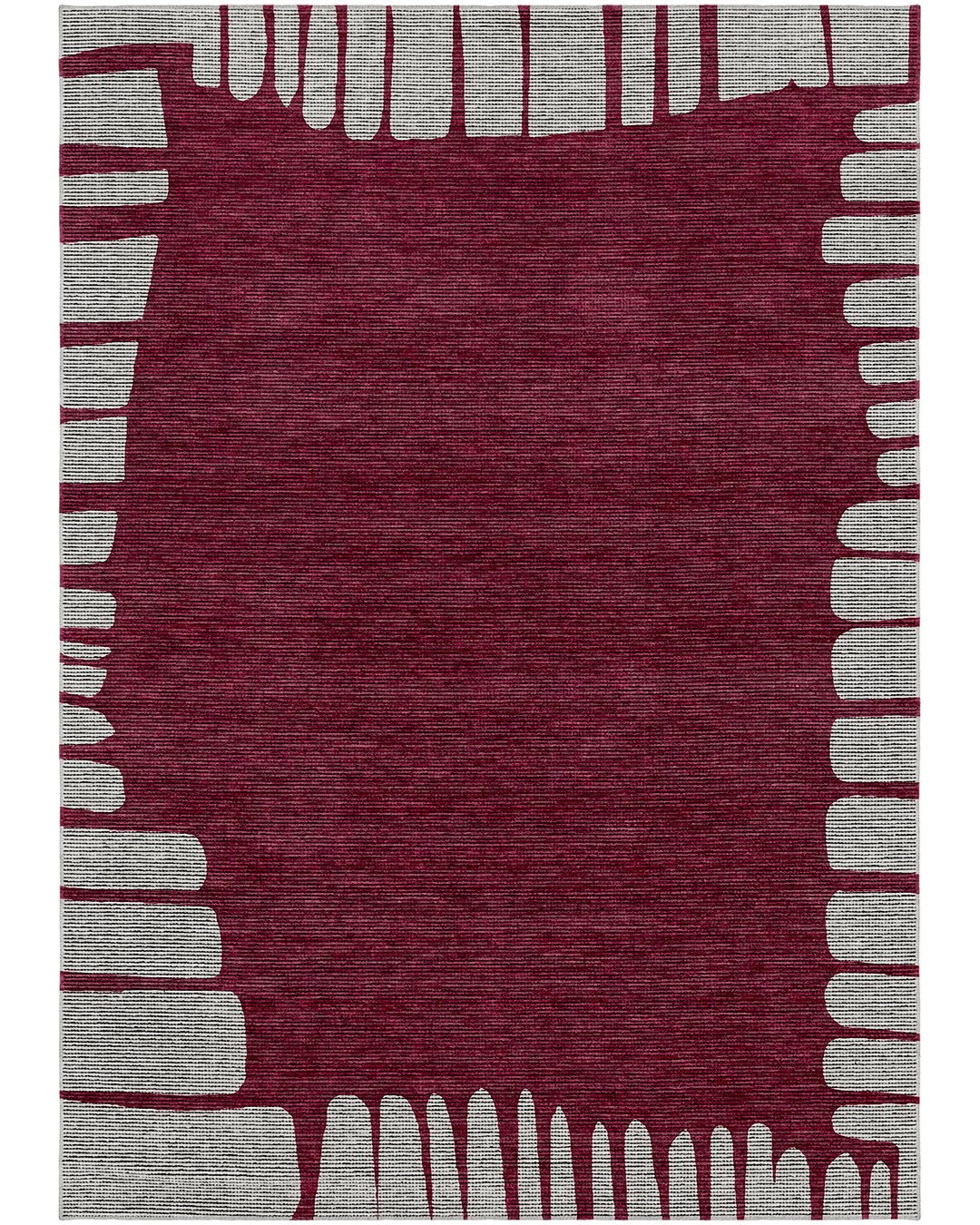 Montis Halı Hodie 281004 Loop Dokuma Yumuşak Şönil Kırmızı Modern Halı