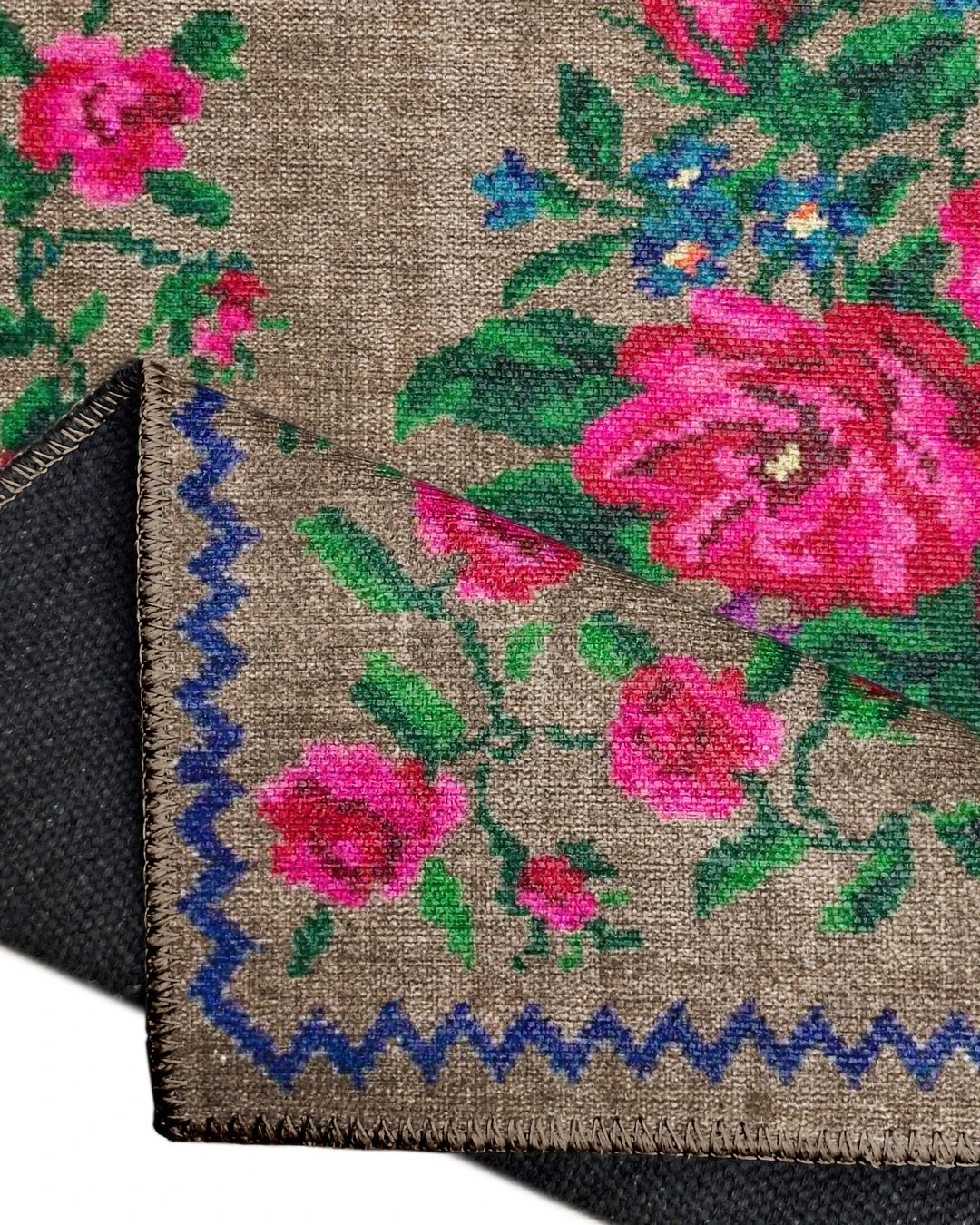 Montis Halı Diem 63003 Kahverengi Renkli Dokuma Taban Karabağ Halı - NUE2286