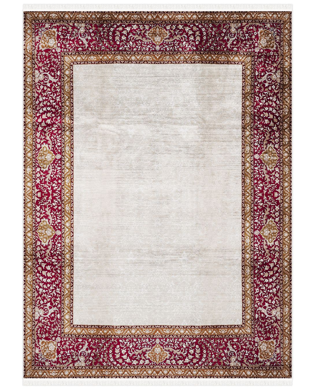 Monde 07145 Krem İnce Makine Halısı - 185x295