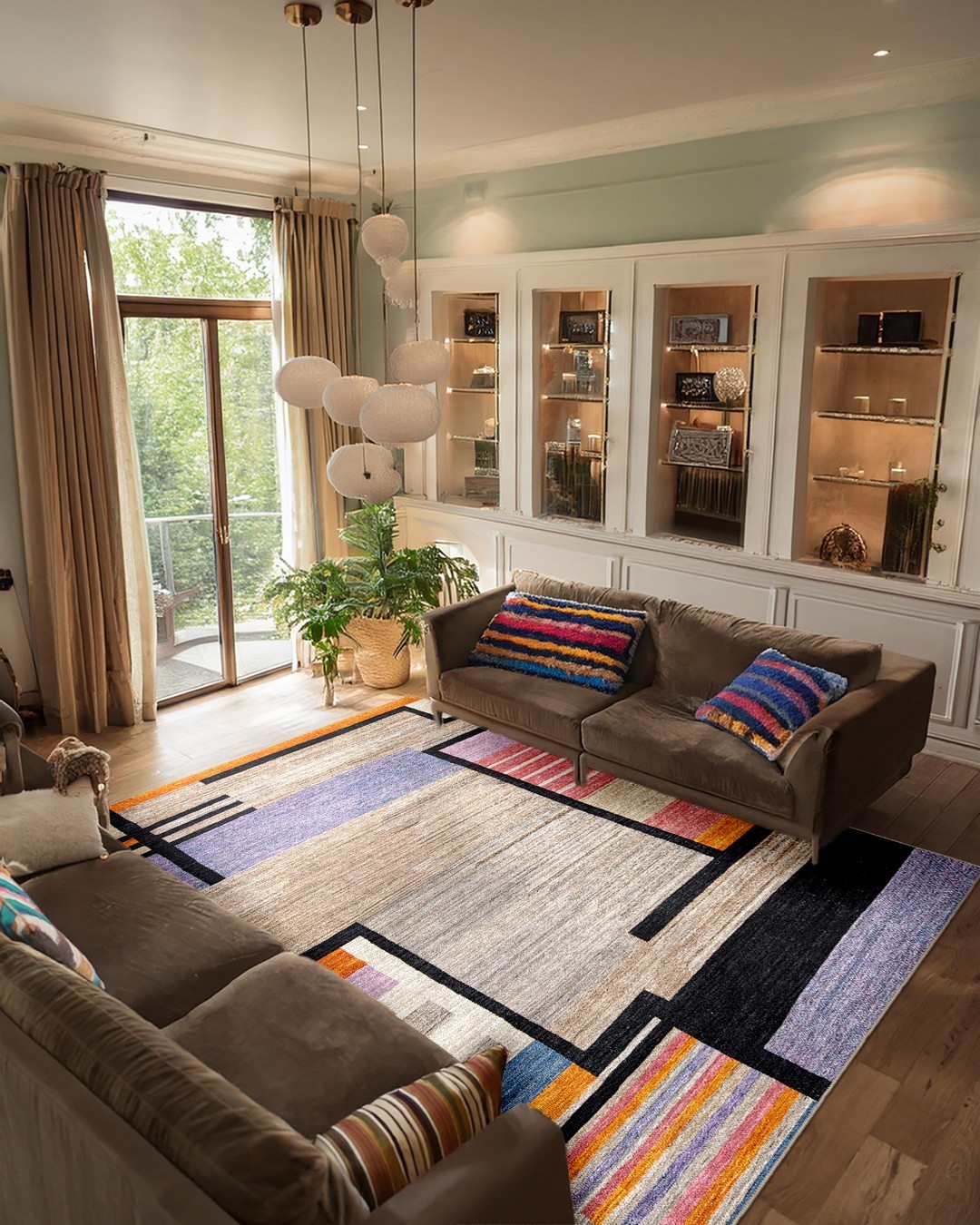Montis Halı Risum 78013 Bej Dokuma Taban Modern Halı