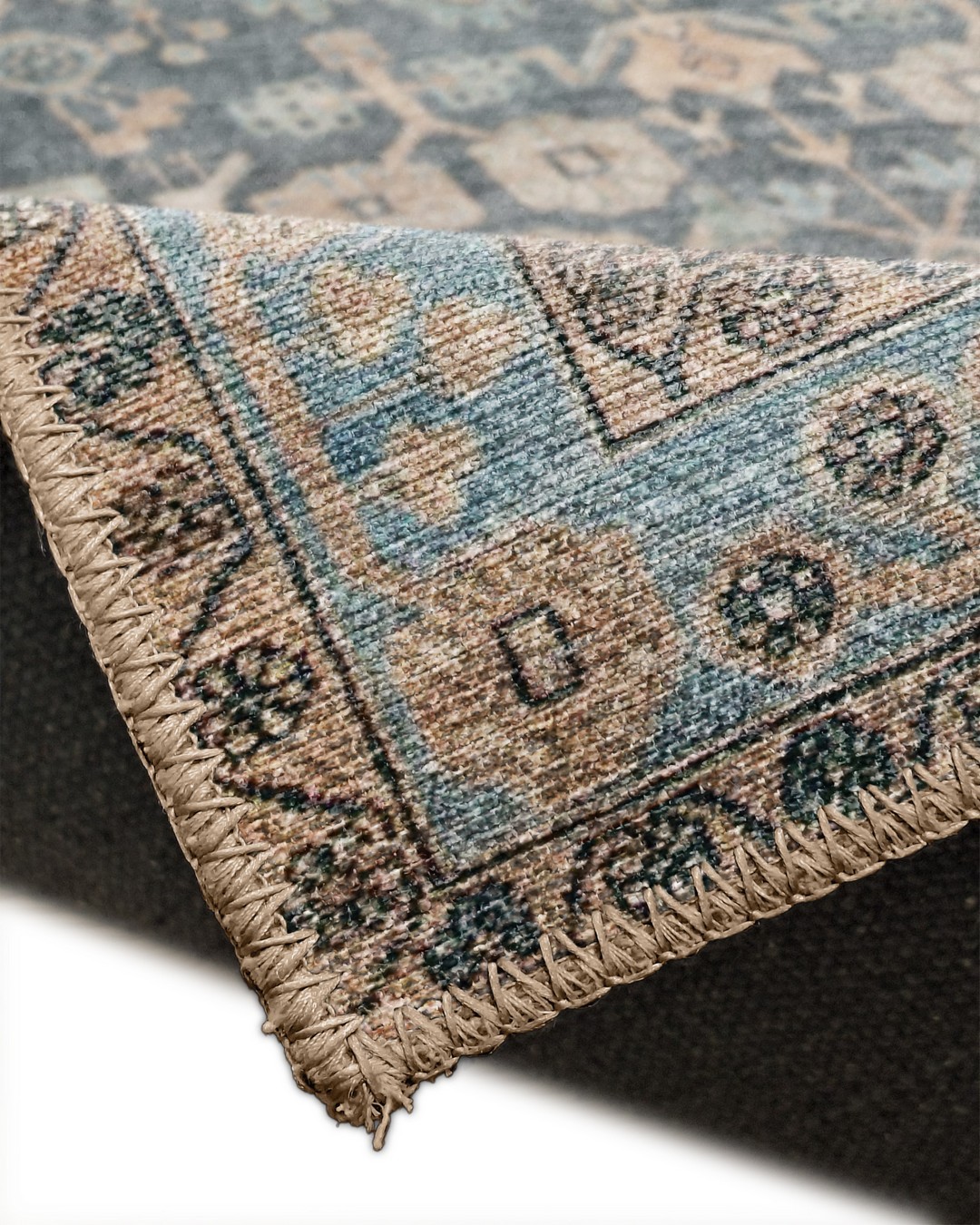 Montis Halı Hedera 19004 Kahverengi Dokuma Taban Eskitme Halı