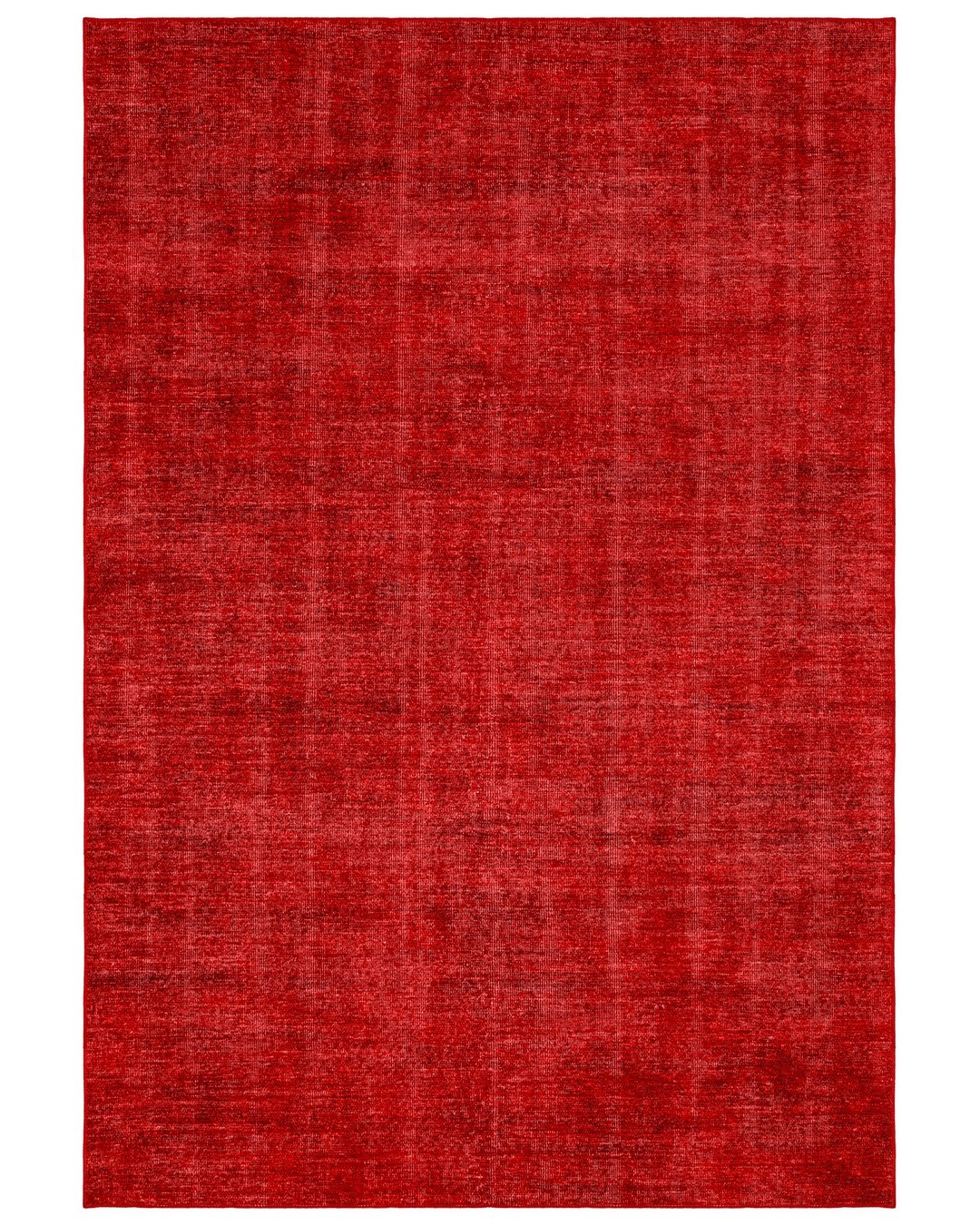 Montis Halı Recta 66001 Kırmızı Dokuma Taban Modern Tek Renk Halı