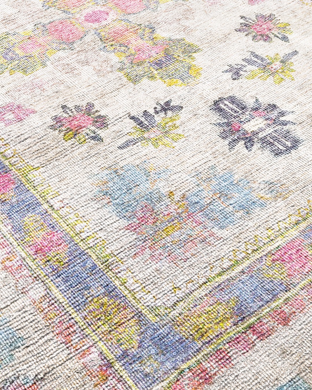 Montis Halı Delocis 26026 Krem Dokuma Taban Vintage Halı