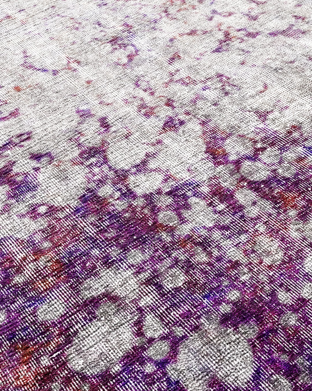Montis Halı Pluvia 80030 Gri Dokuma Taban Modern Halı