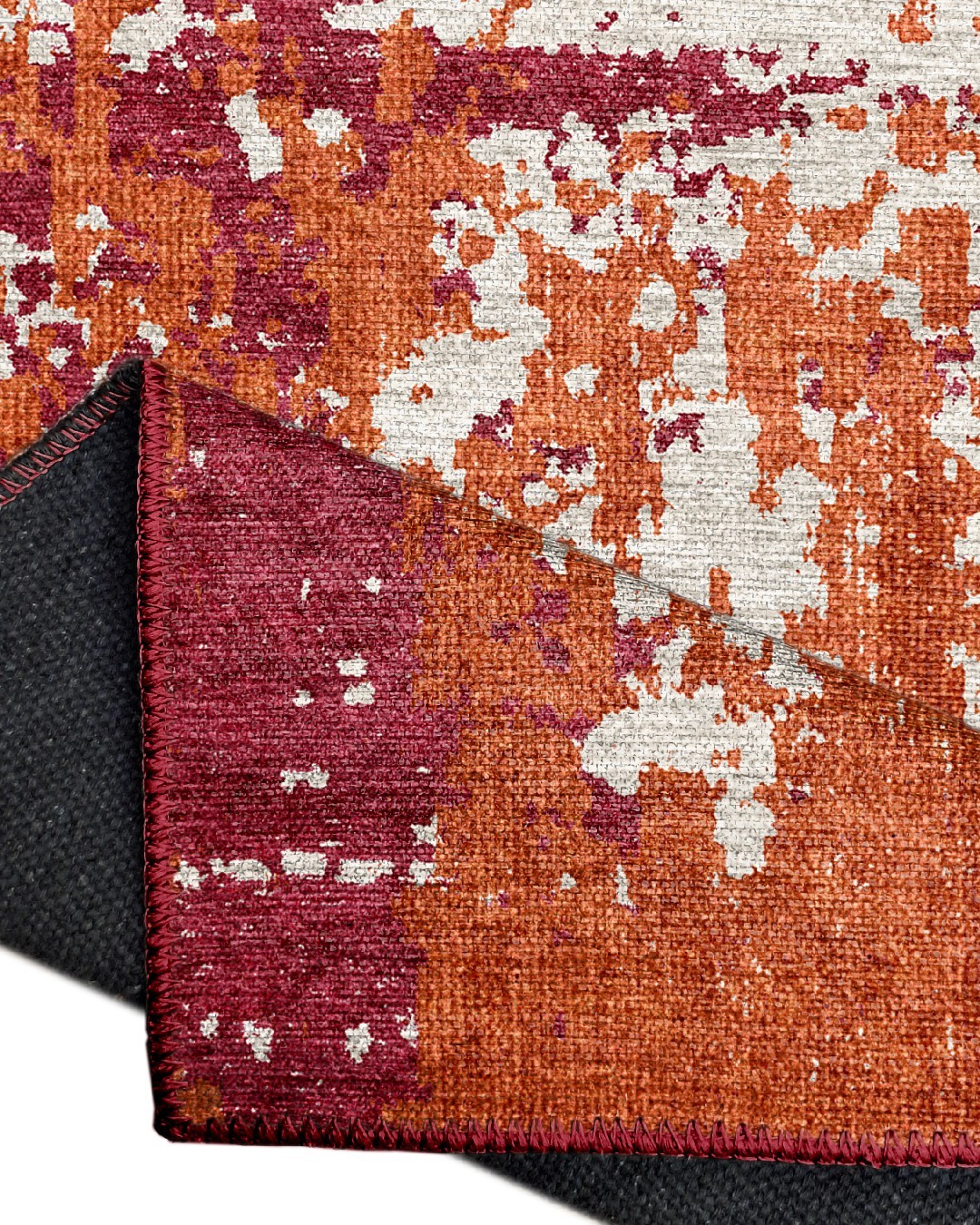 Montis Halı Mores 28039 Dokuma Taban Modern Kırmızı Kiremit Halı