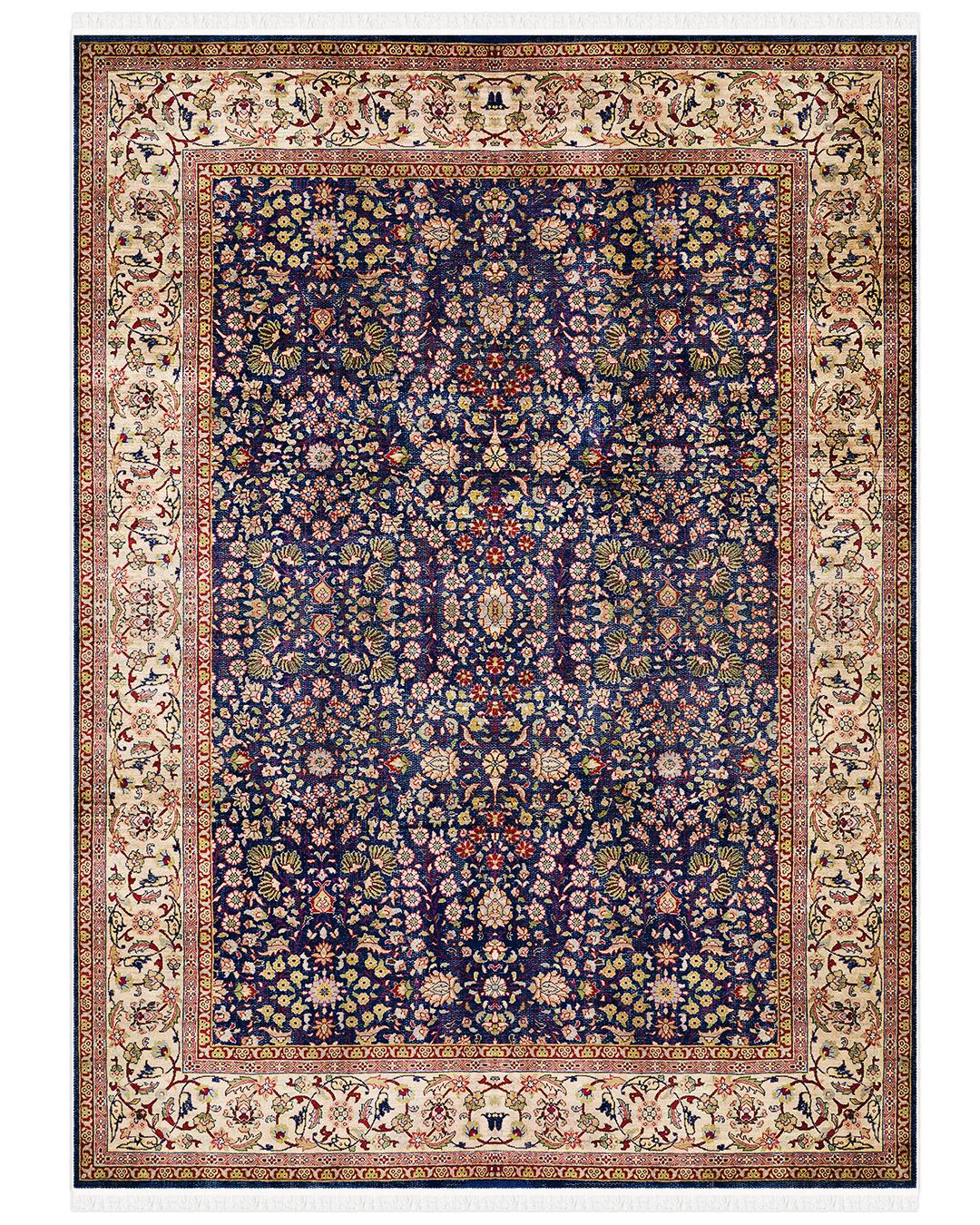 Monde 07142 Lacivert Kalın Makine Halısı - 185x295