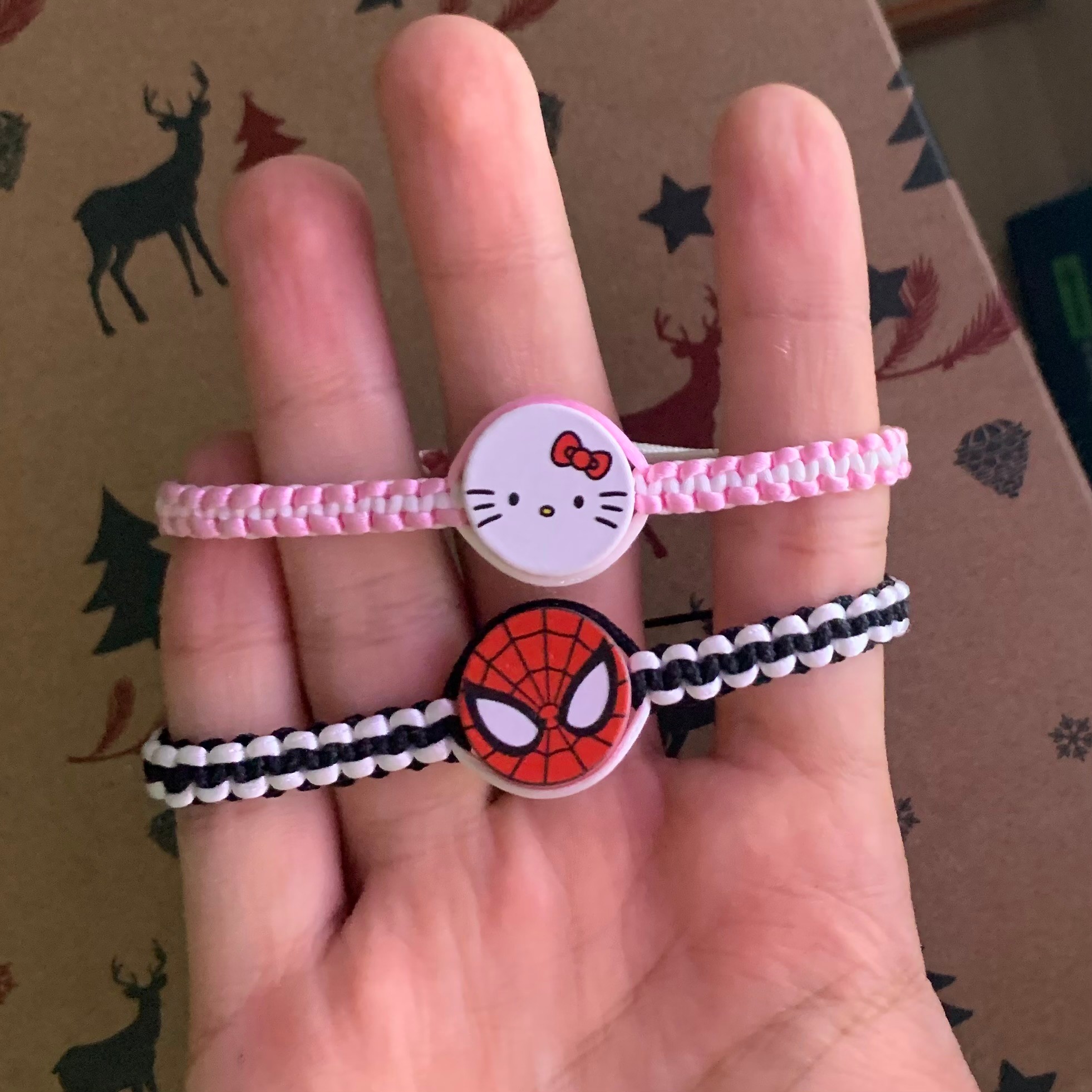 Spiderman Hellokitty couple Bileklik