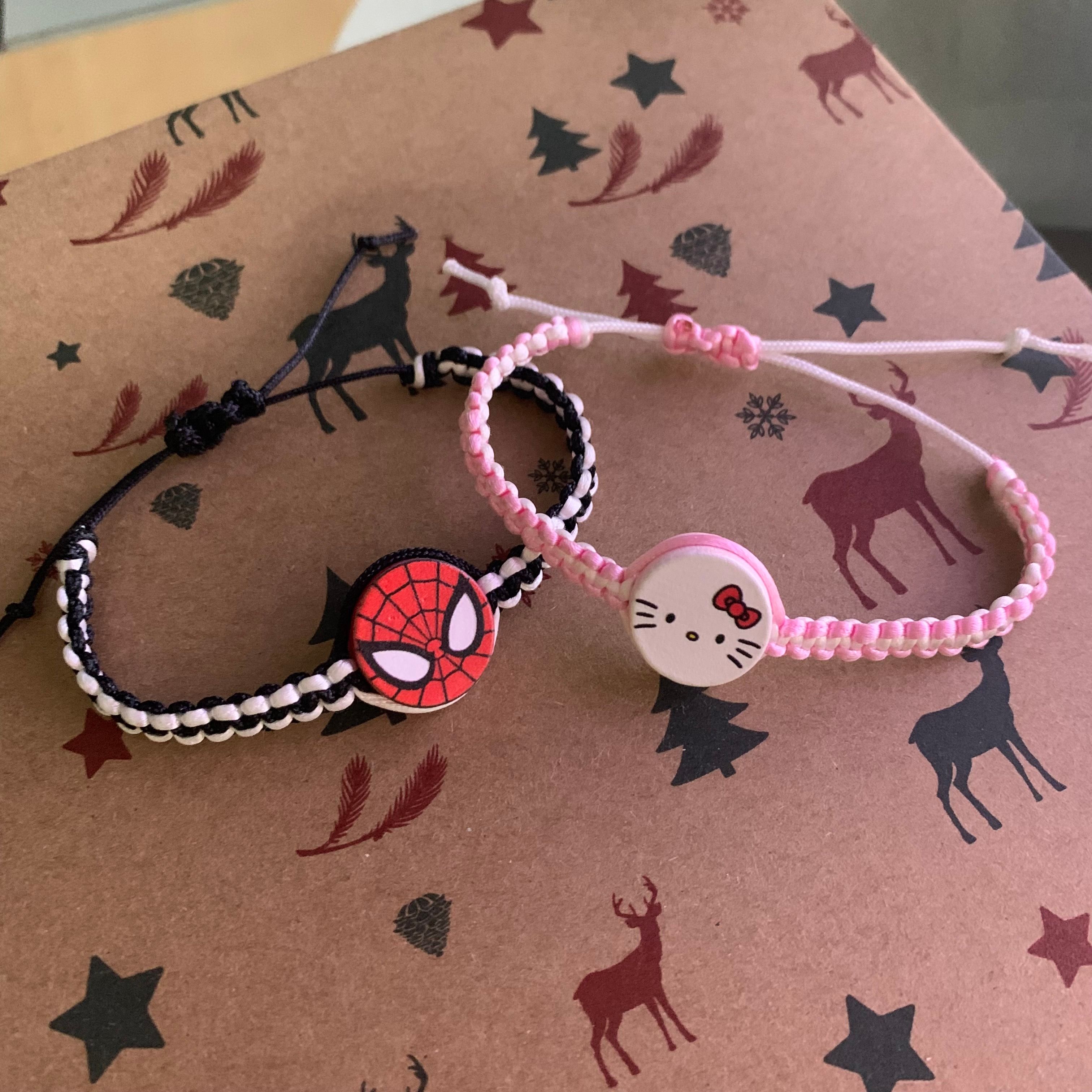 Spiderman Hellokitty couple Bileklik