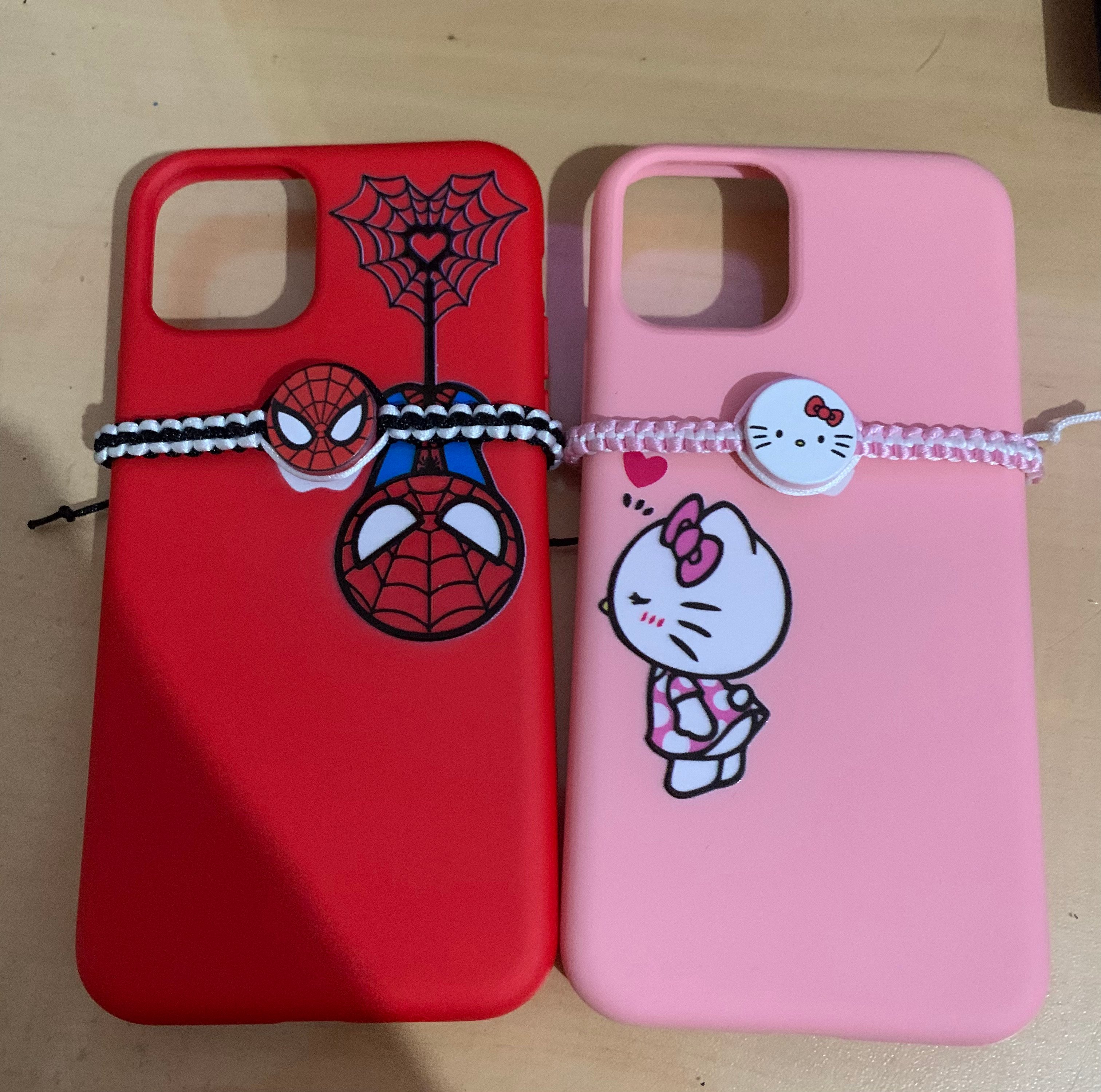 Spiderman Hellokitty Couple Kılıf