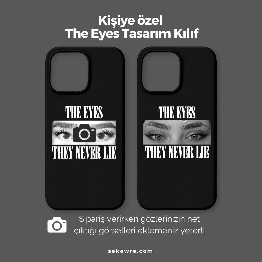 Kişiye Özel Çift The Eyes Kılıf