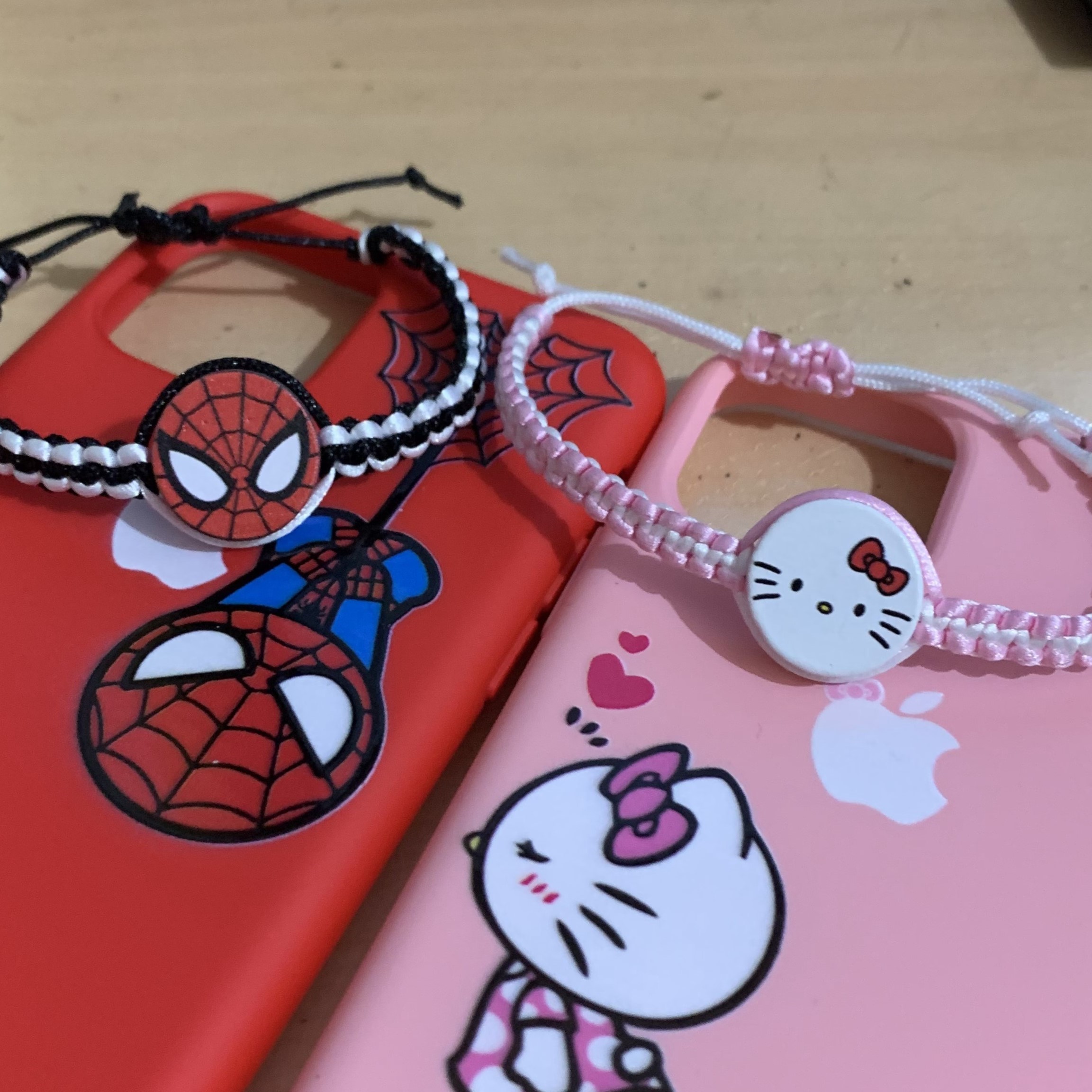 Spiderman Hellokitty couple Bileklik