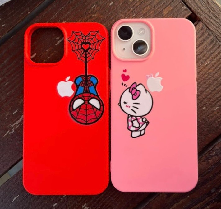 Spiderman Hellokitty Couple Kılıf