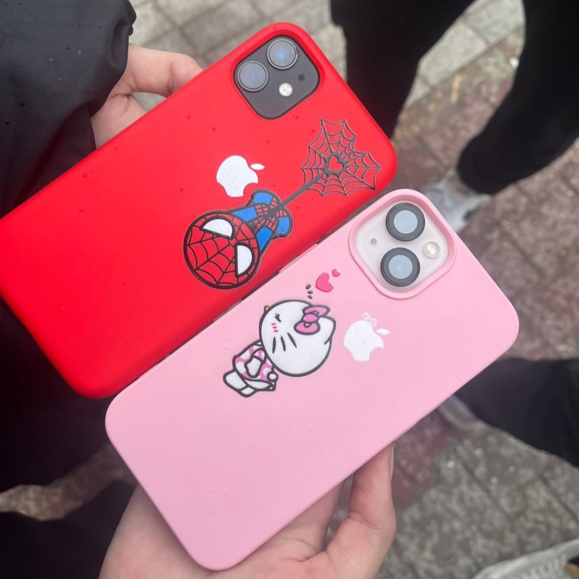 Spiderman Hellokitty Couple Kılıf