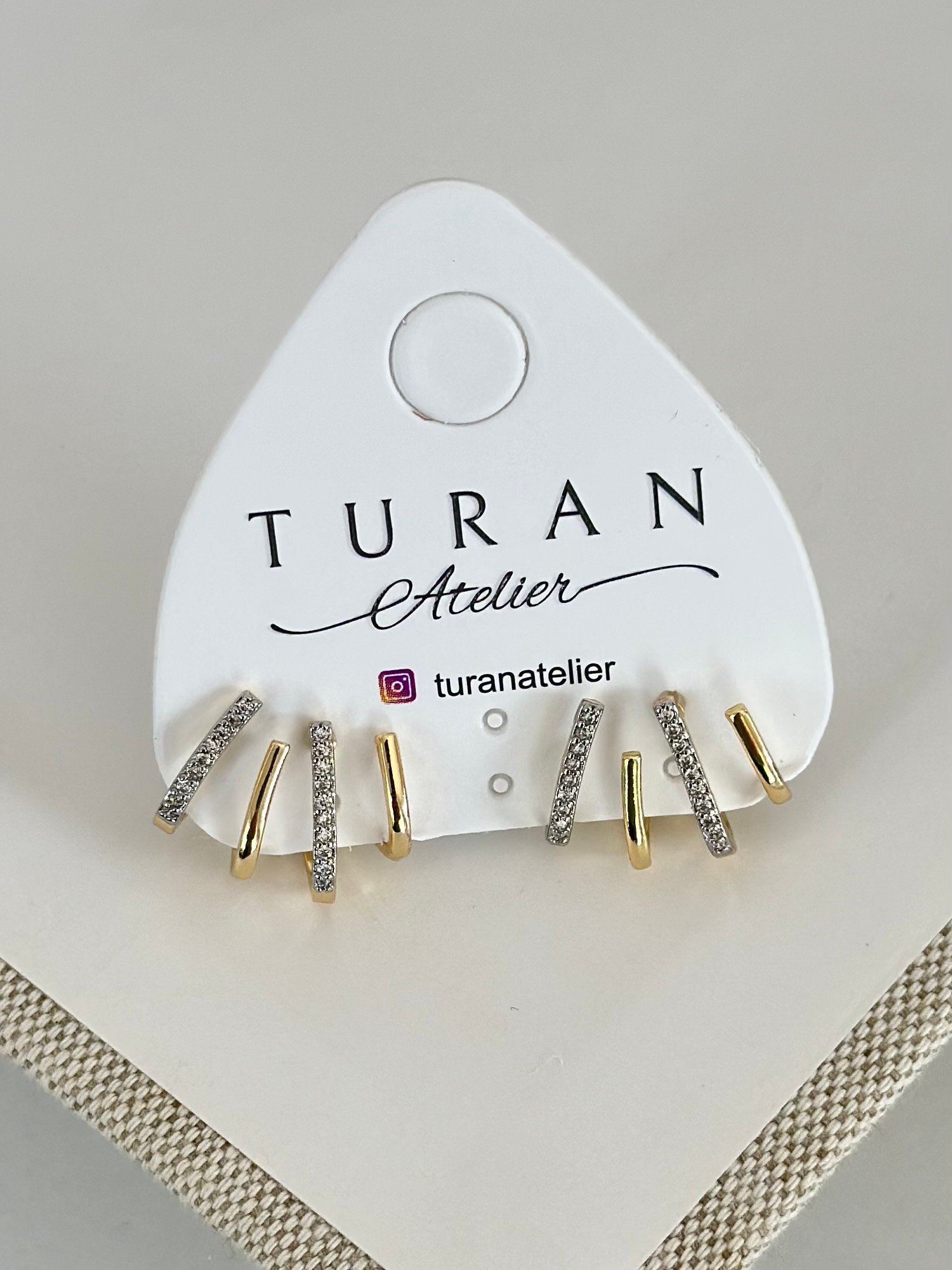 4lü Sarmal Küpe