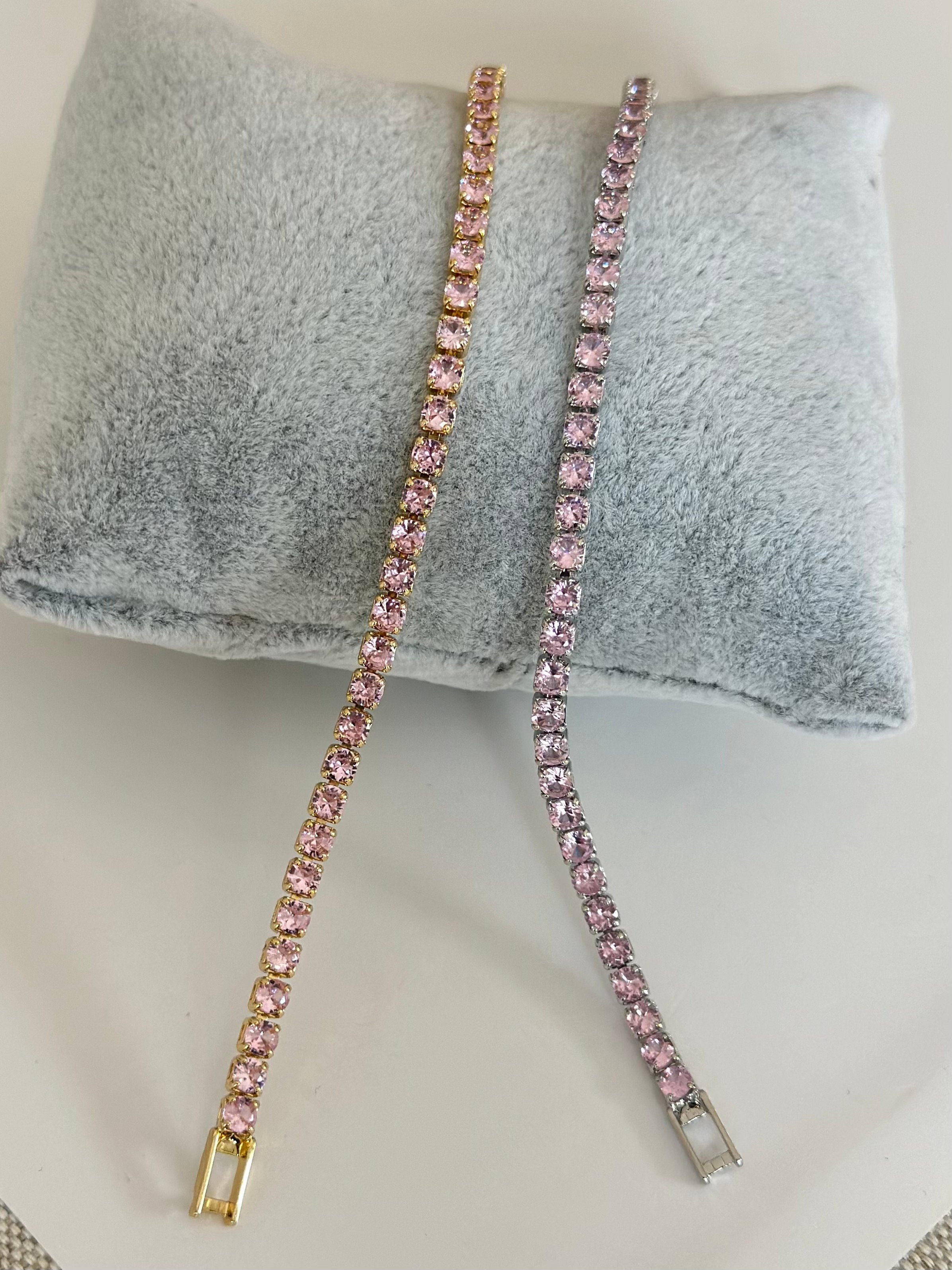 3 Mm Pembe Su Yolu Bileklik