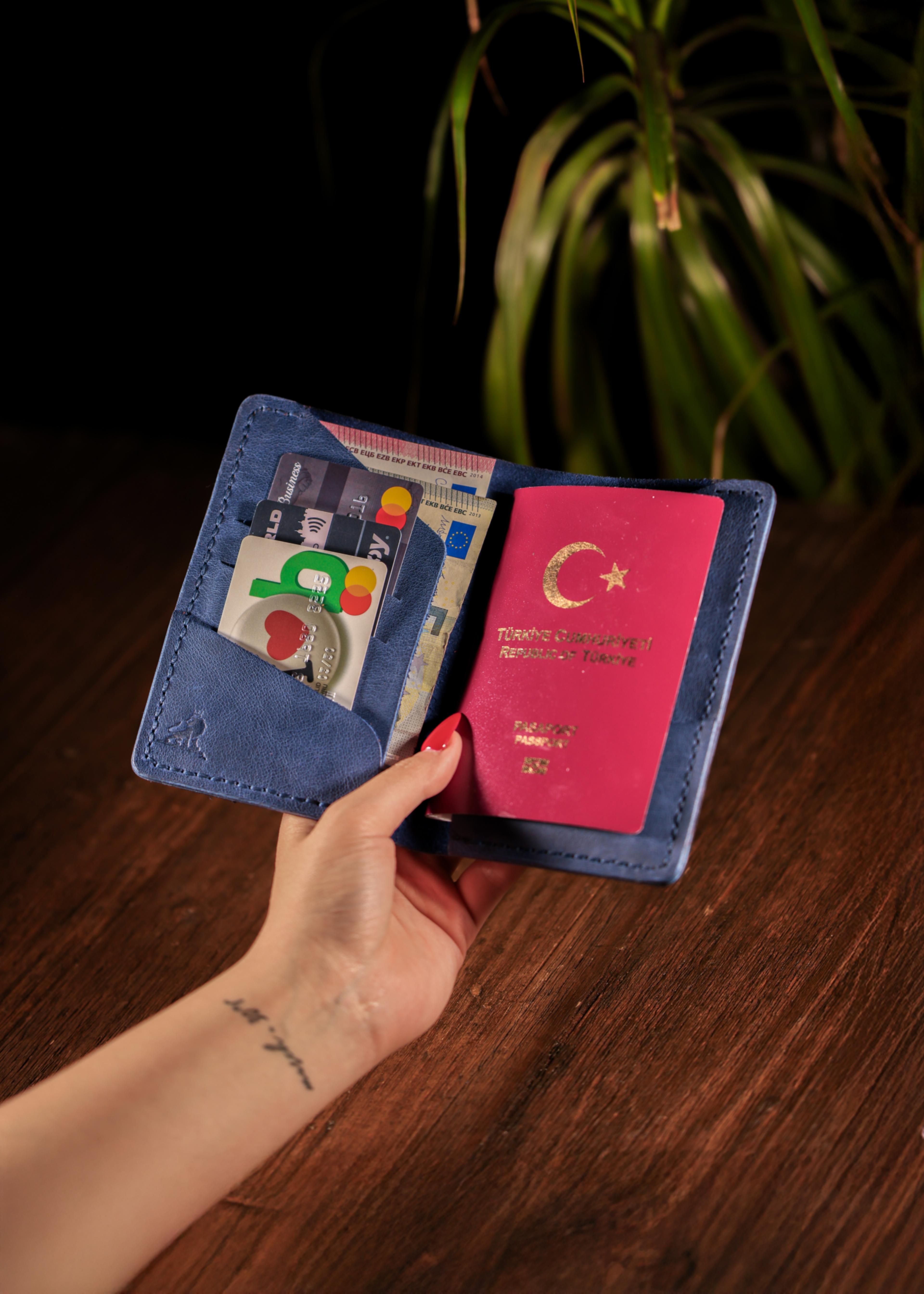 PASAPORT DERİ CÜZDAN