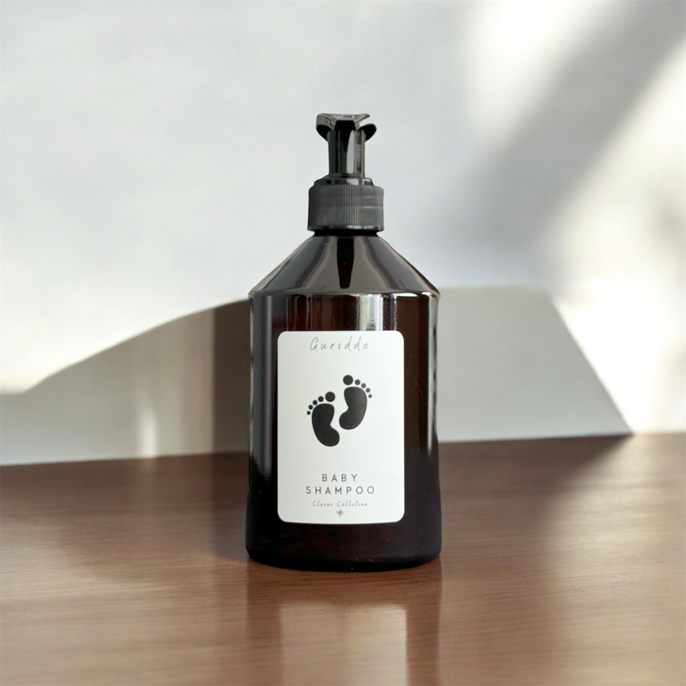 Bebek Şampuanı (Baby Shampoo) Etiketli Plastik Amber Şişe 500ml