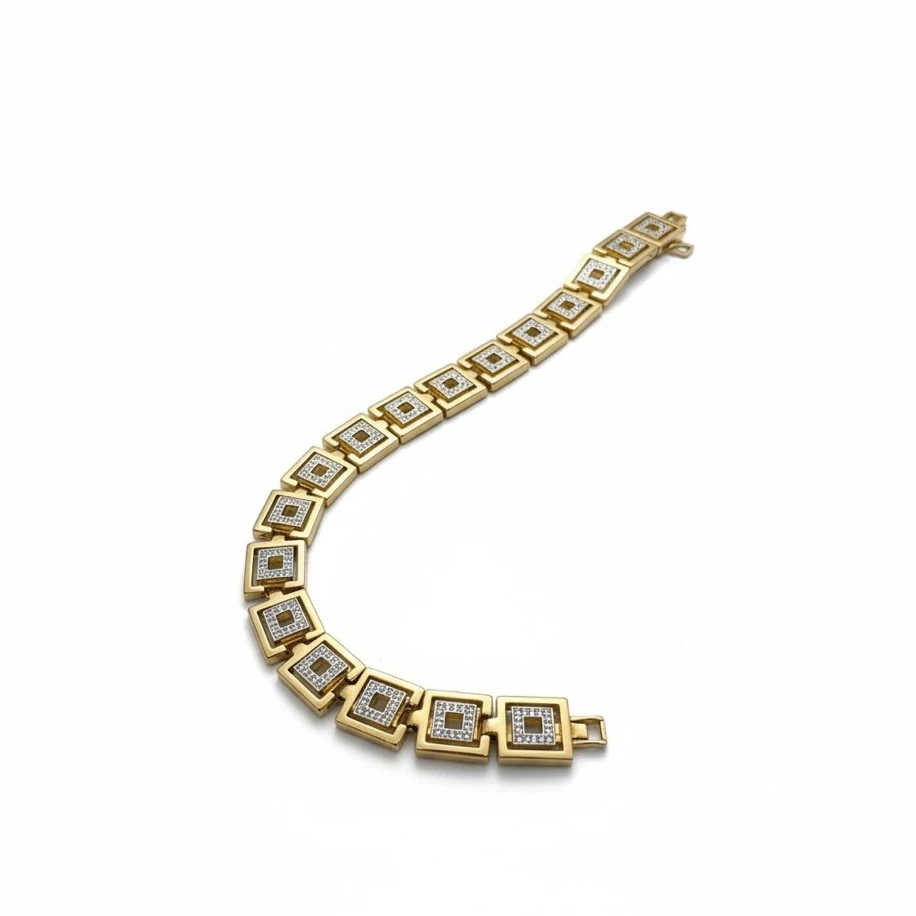 Kare Şekilli Bileklik