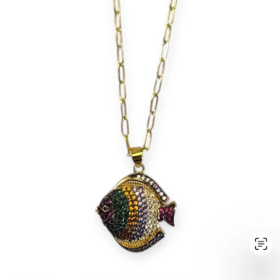 Renkli Balık Kolye