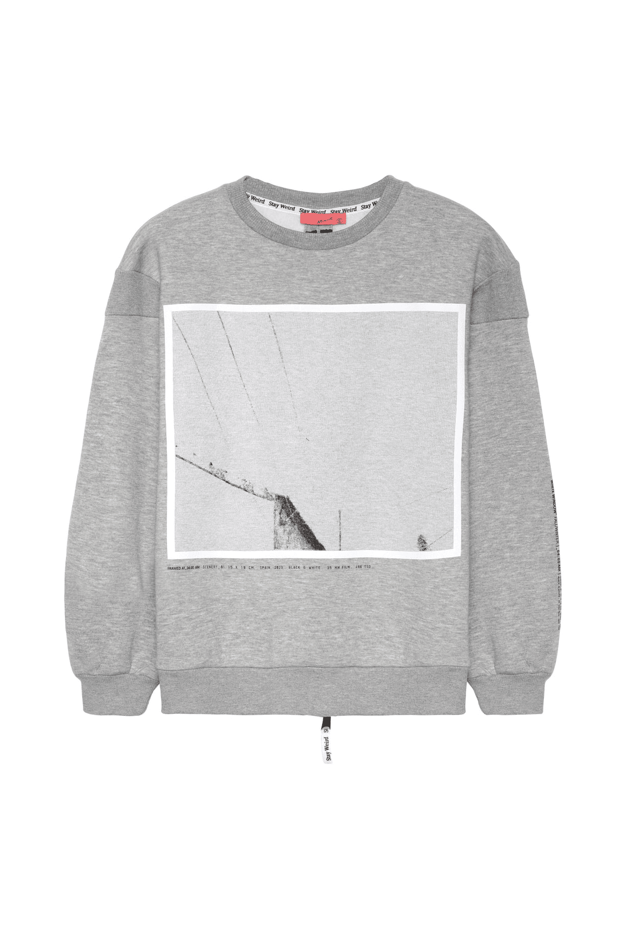 Sırtı Fermuar Detaylı Sweatshirt main variant image