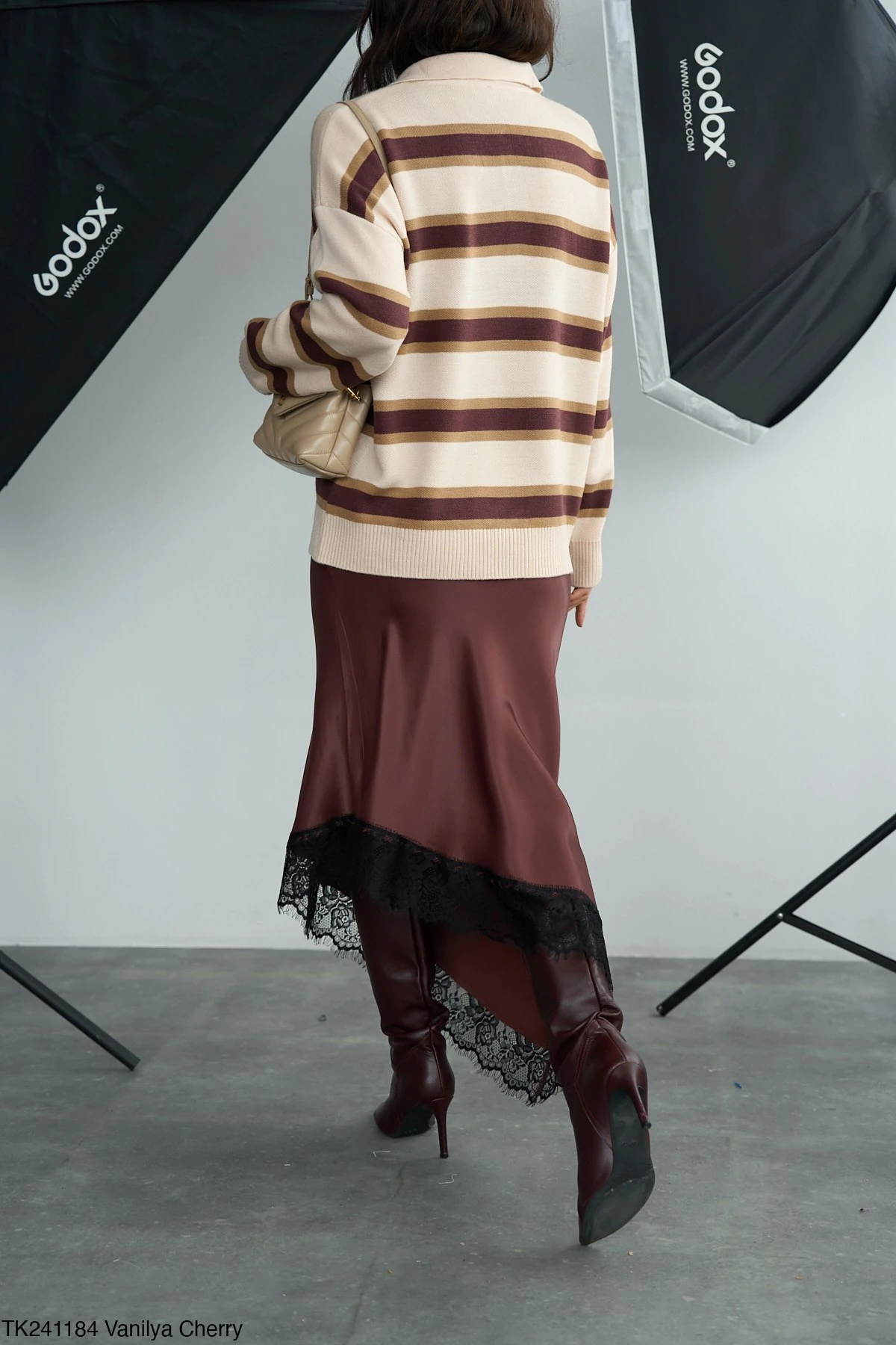 Polo Yaka Uzun Kol Kazak