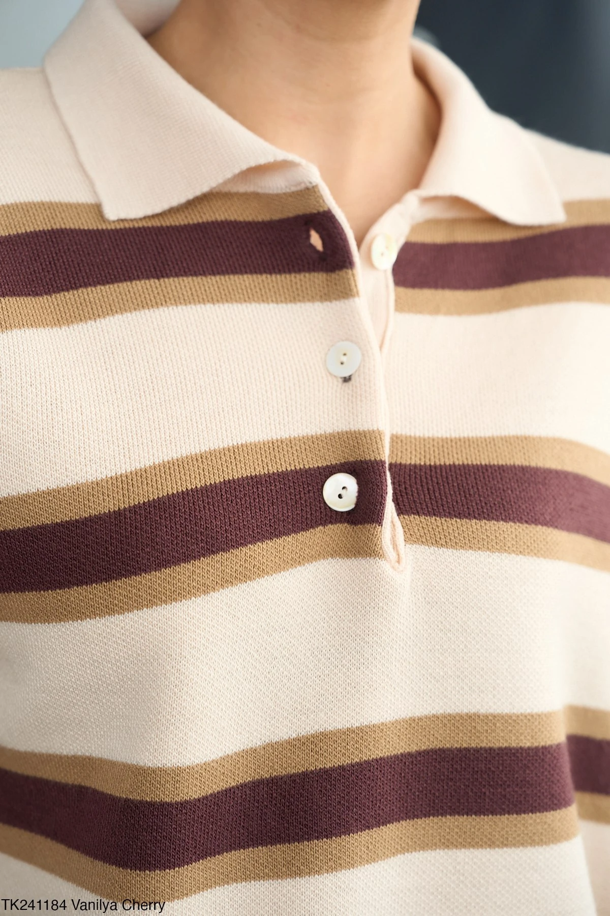 Polo Yaka Uzun Kol Kazak