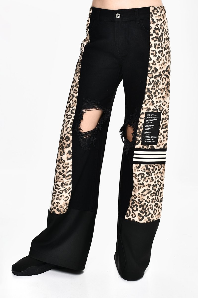Leopar Desen Pantolon image