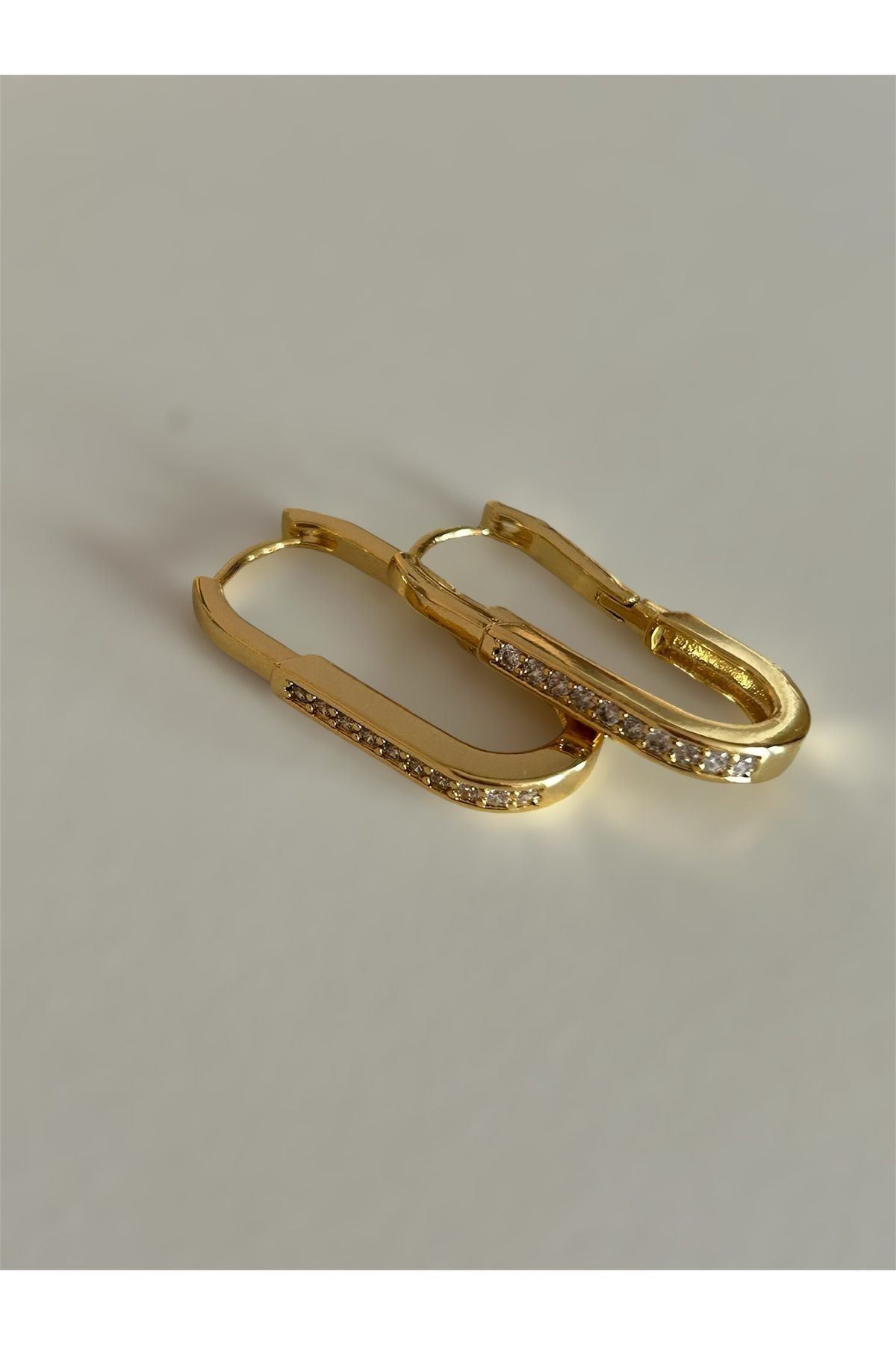 Marka Model Gold Çelik Küpe