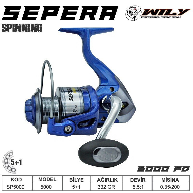 Wily Sepera FD Olta Makinası 5+1 BB