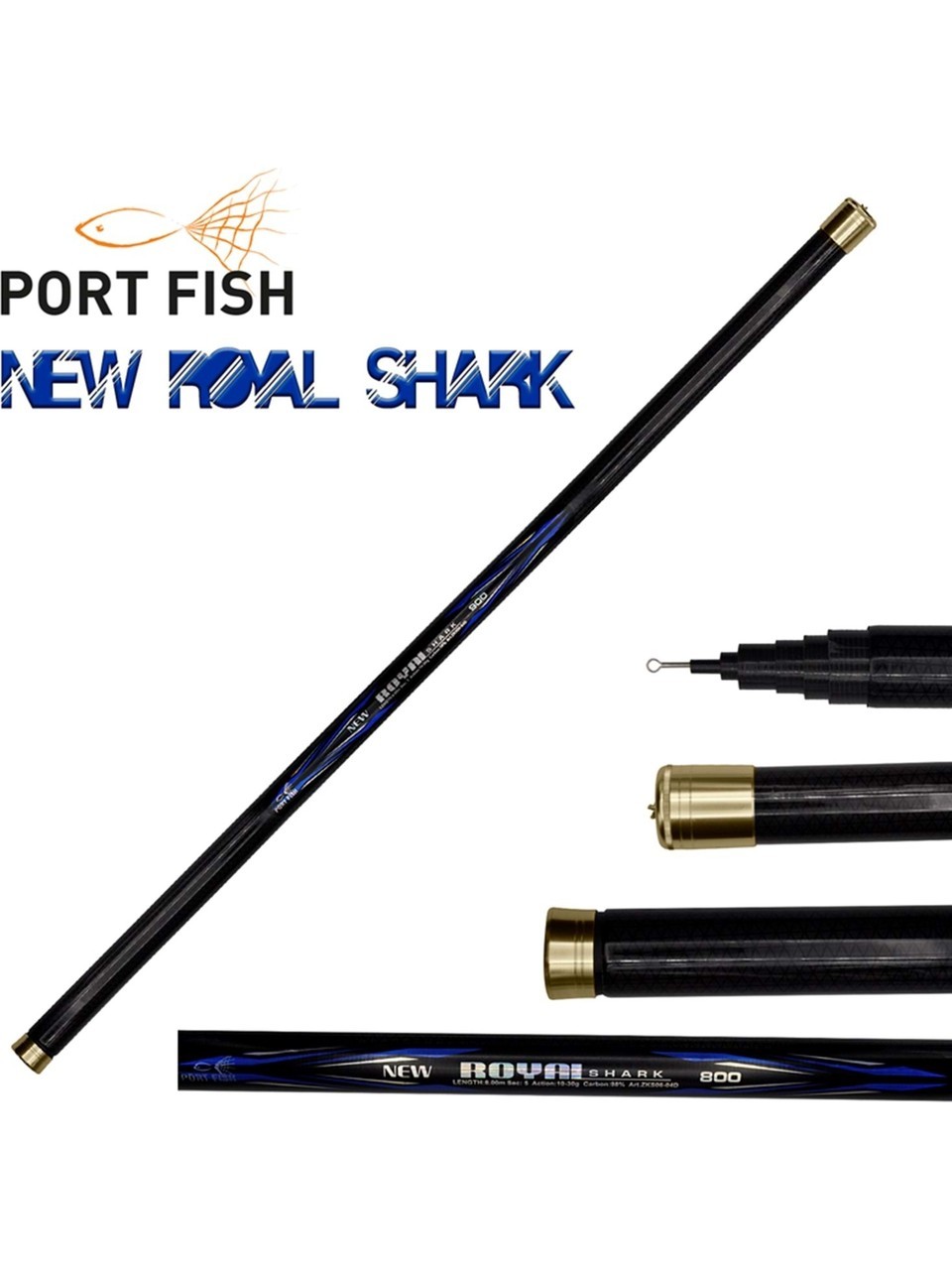 Port Fish Royal 6m Carbon Göl Kamışı