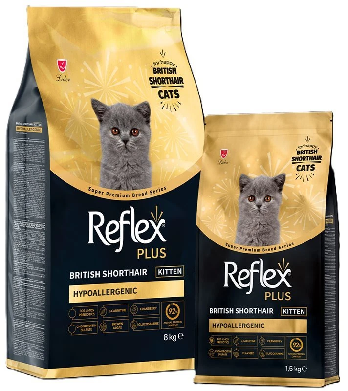 Reflex Plus British Shorthair Yavru Kedi Maması (1,5 Kg)