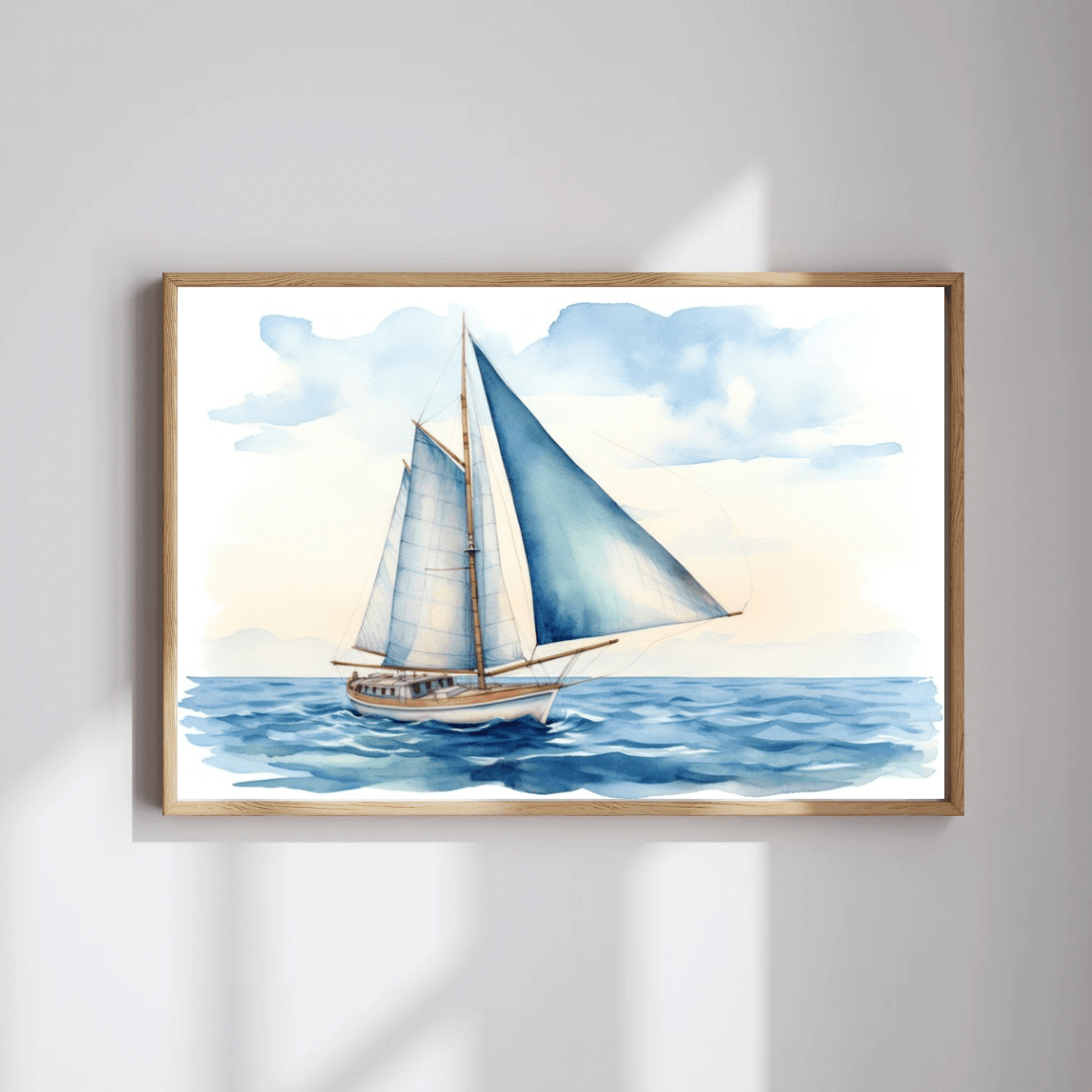 Mavi Yelkenli Posteri