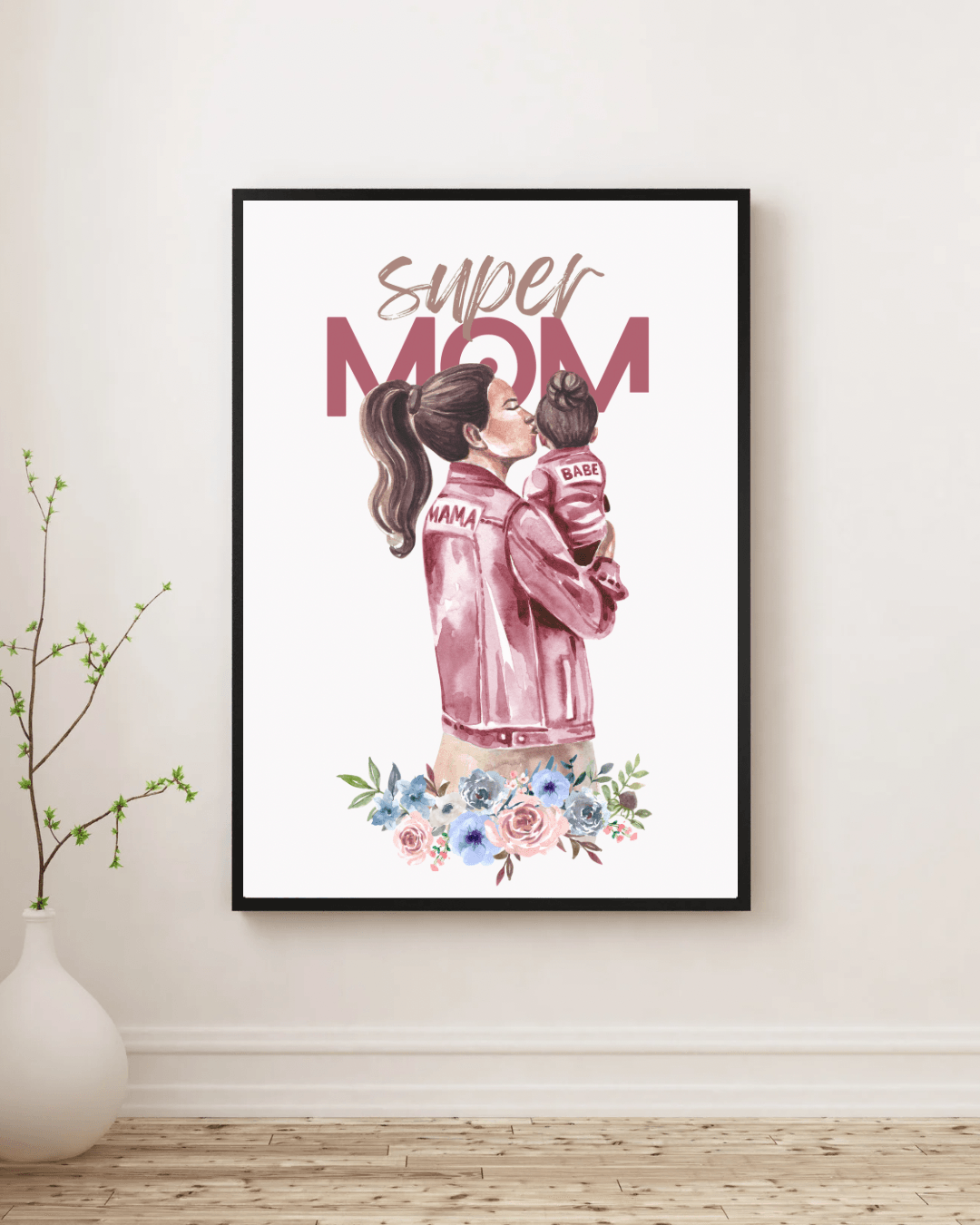 Super Mom Anne ve Kız Çocuğu Posteri