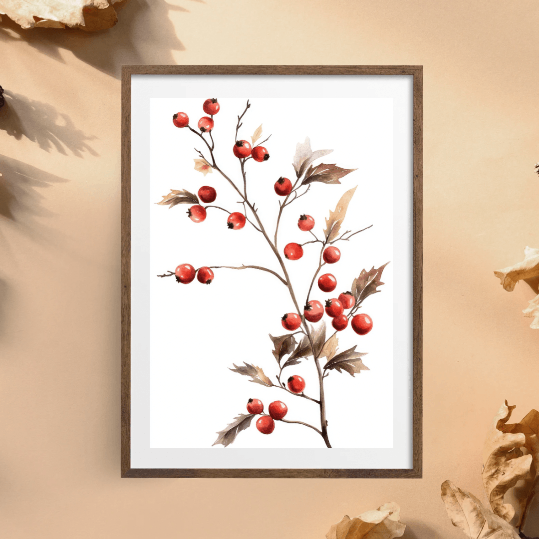 Kırmızı Meyve Posteri