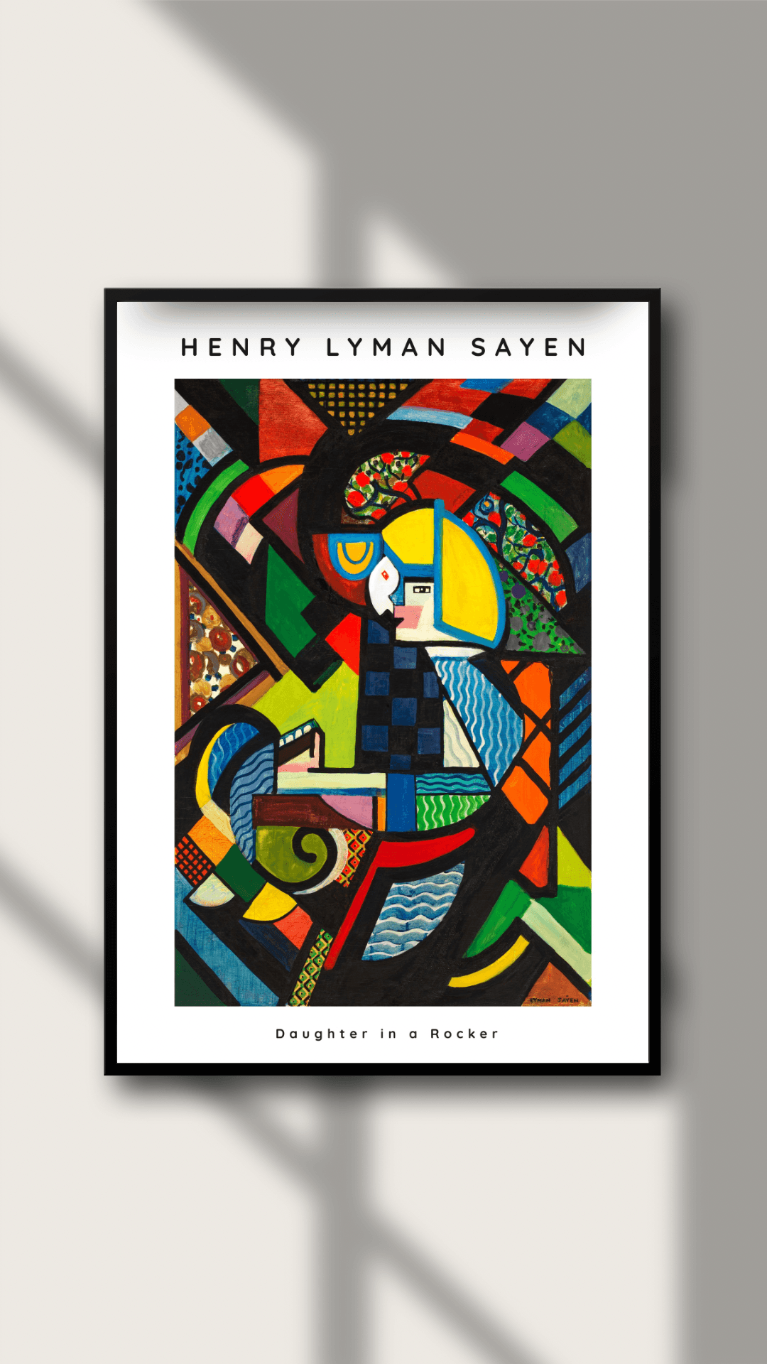Henry Lyman Sayen‘in Soyut Posteri