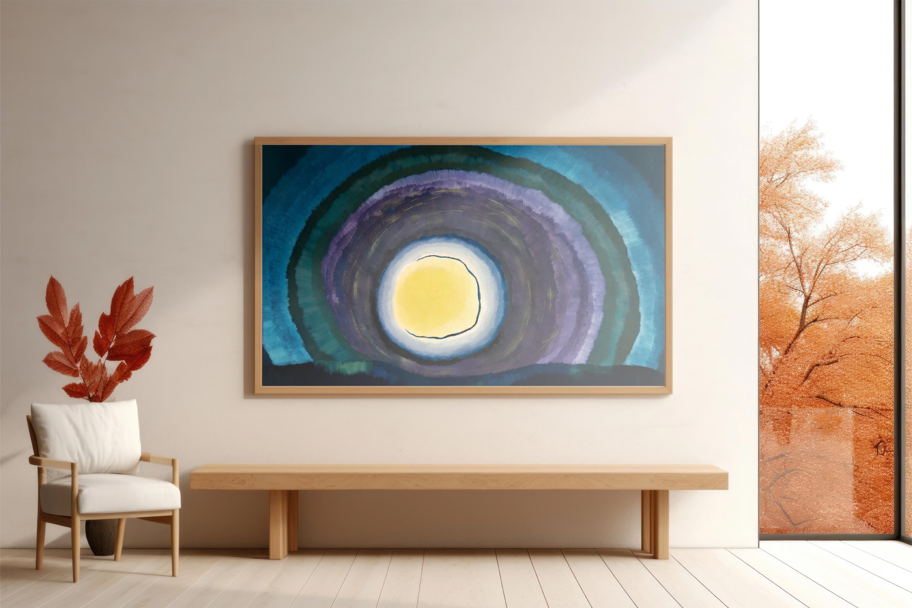 Arthur Dove’nin Gün Doğumu Poster