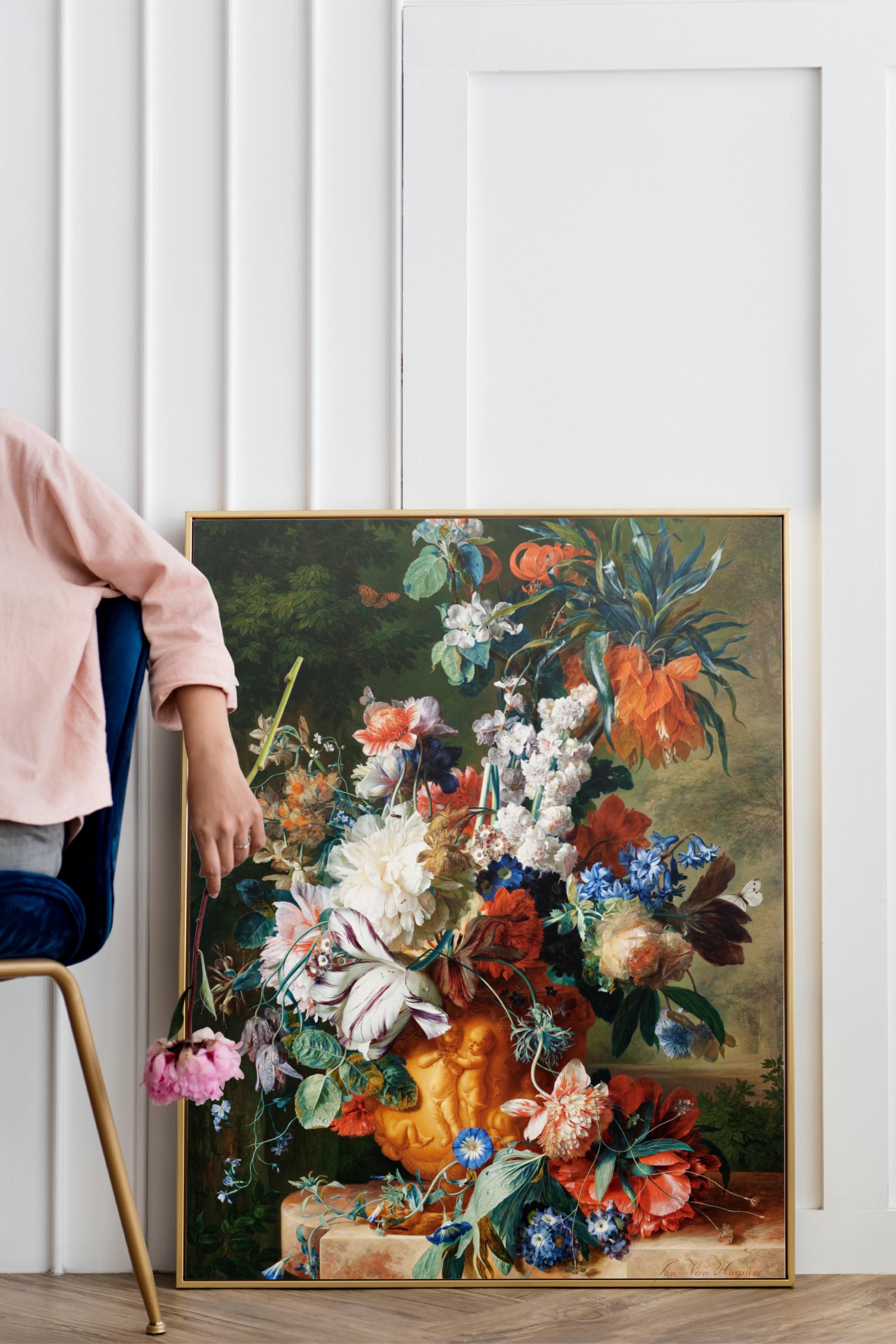 Jan van Huysum'un Çiçek Buketi Posteri