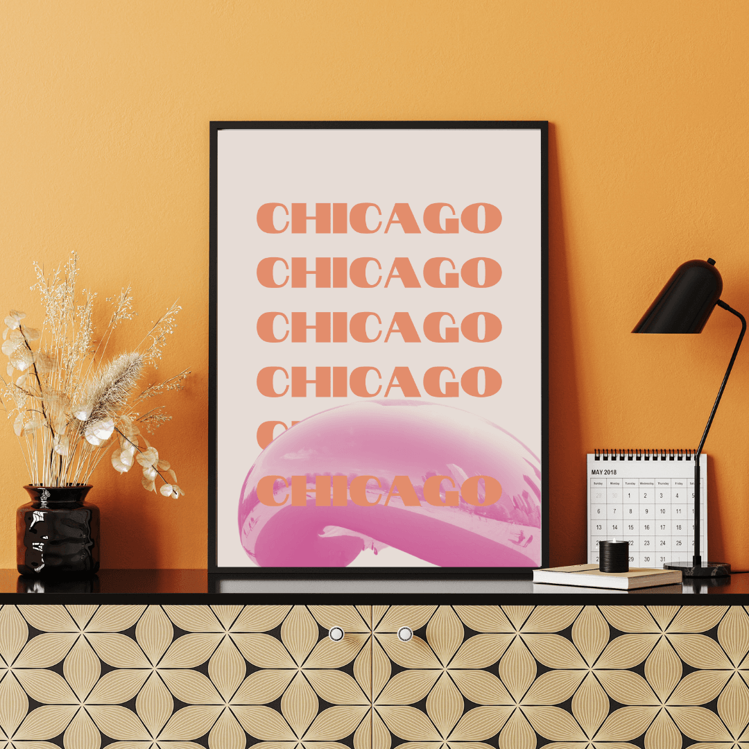 Chicago Yazılı Poster