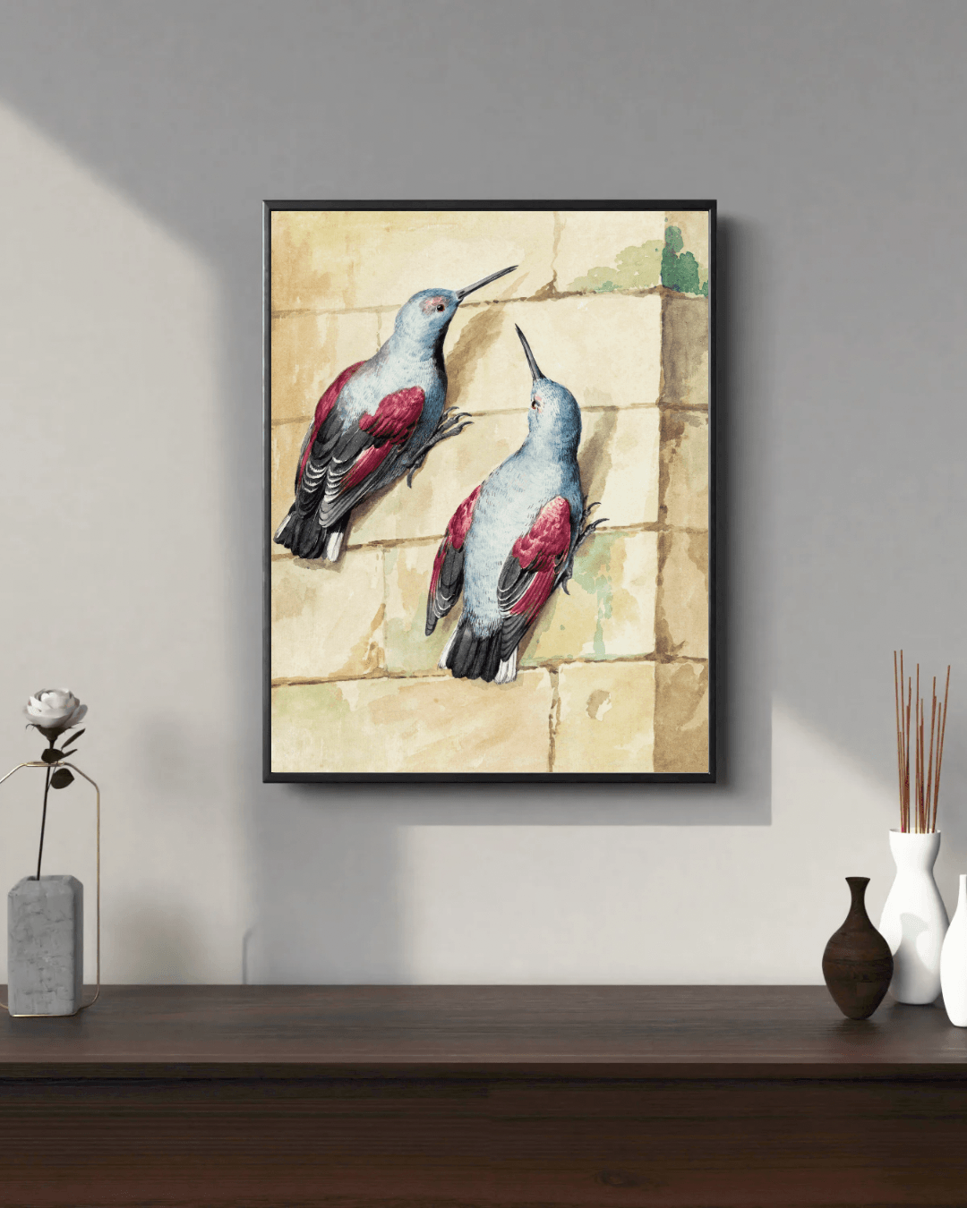 Aert Schouman’ın İki Kuş Posteri