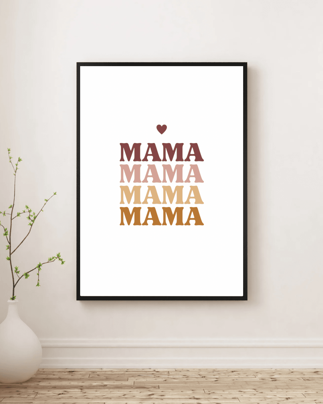 Mama Yazılı Poster