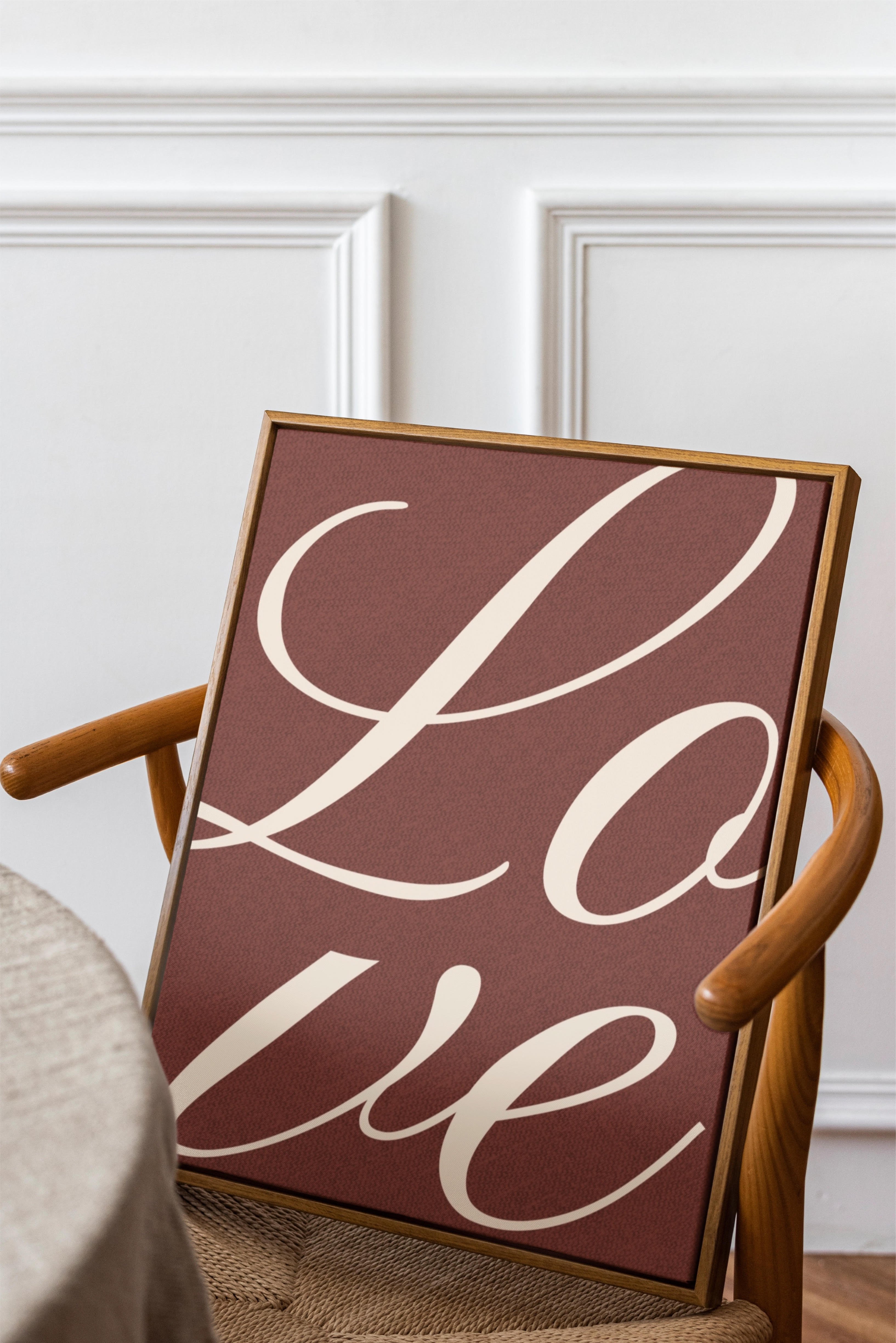 Love Yazılı Poster