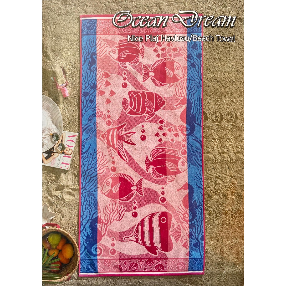 Özdilek Nice OCEAN DREAM 70*150 Plja Havlusu