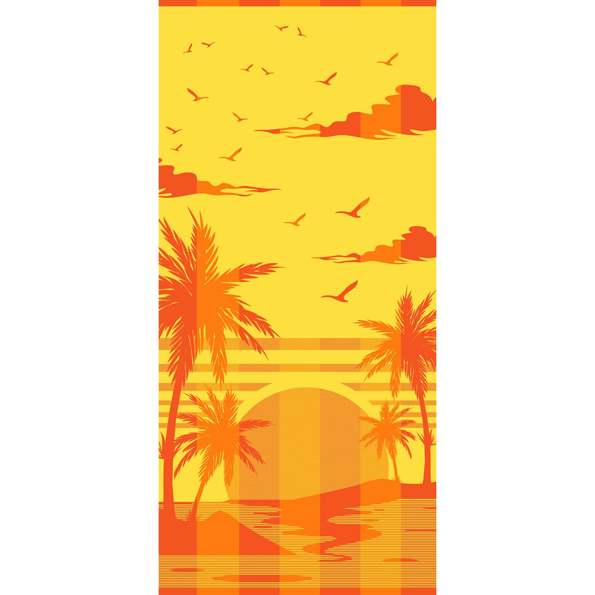 Özdilek Nice SUMMER 70*150 Plaj Havlusu