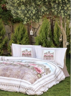 Özdilek Soft Life VetrinaÇift Kişilik Pamuk Saten Nevresim Takımı