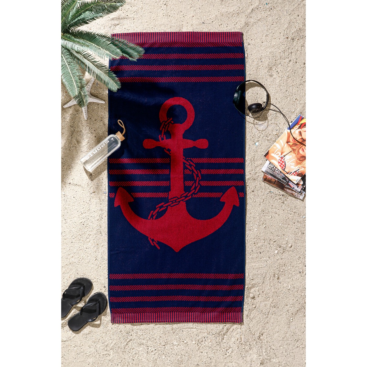 Özdilek Nice ANCHOR 70*140 Plaj Havlusu