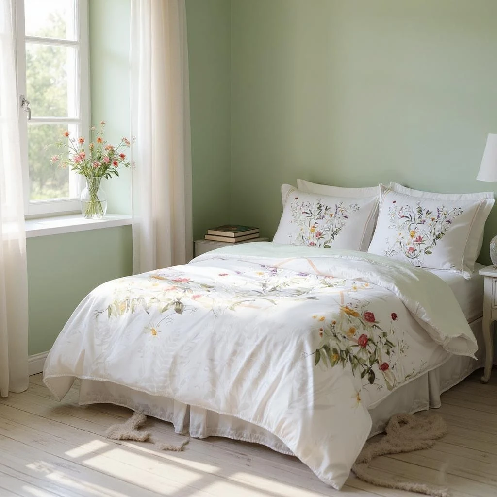 Özdilek Ranforce Fujen Çift Kişilik Nevresim Takımı